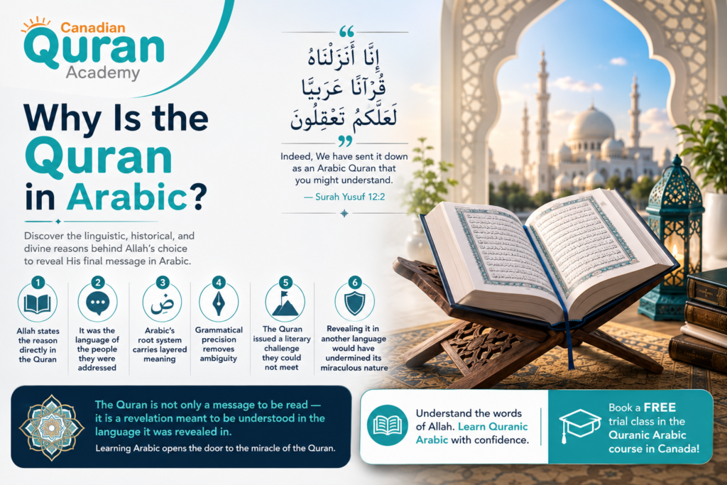 Why Is the Quran in Arabic?