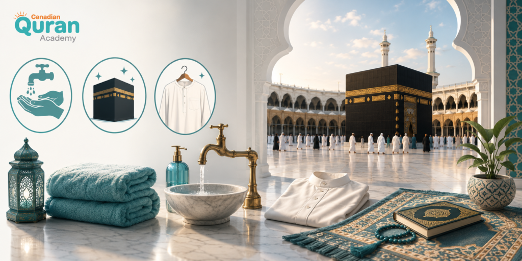 Quranic Verses on Cleanliness in Arabic 4 image 330