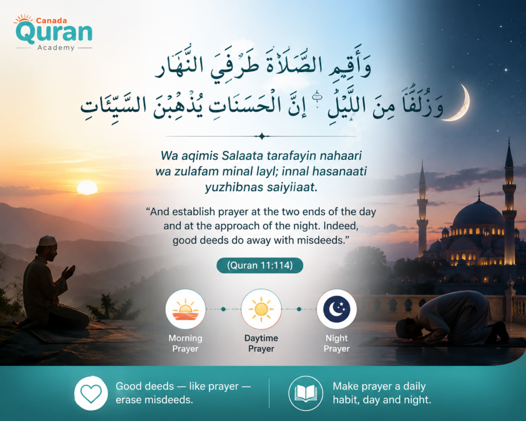 15 Quran Verses About Prayer In Arabic And English 1 image 15