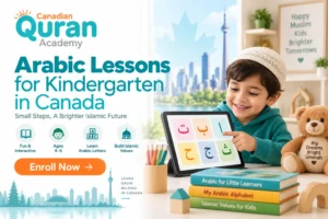 Arabic Lessons for Kindergarten in Canada